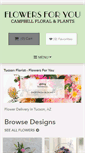 Mobile Screenshot of campbellfloral.com